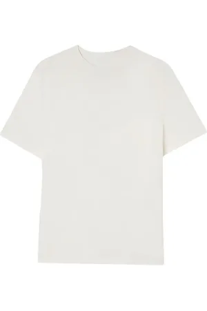Jil Sander Playera con logo estampado