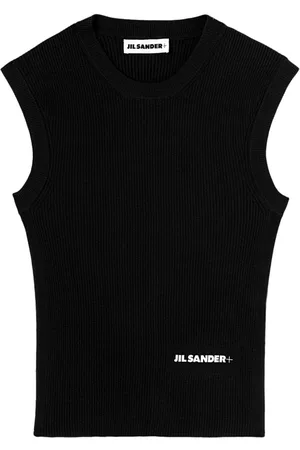 Jil Sander Camiseta con logo estampado