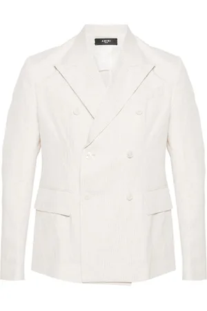 AMIRI Blazer con hilos metalizados