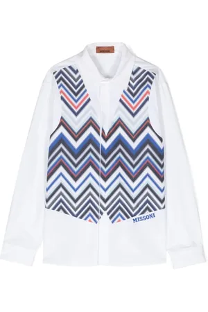 Missoni Camisa con motivo de chevron
