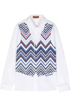 Missoni Camisa con motivo de chevron