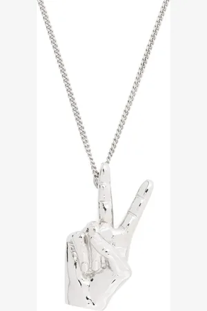 Y / PROJECT Collar con dije Mini Peace