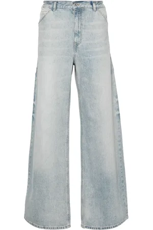 Courrèges Jeans rectos con tiro medio
