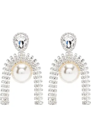 MAGDA BUTRYM Aretes con perlas de agua dulce