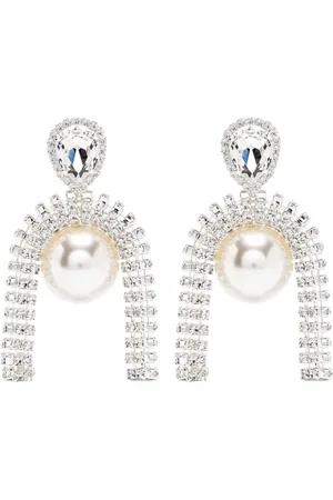 MAGDA BUTRYM Aretes con perlas de agua dulce