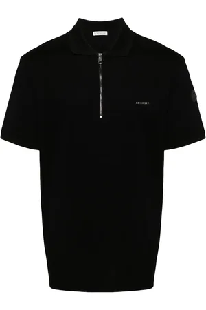 Moncler Playera tipo polo de piqué