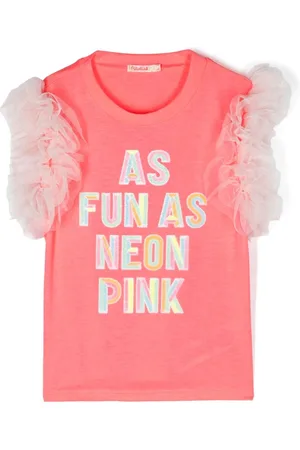 Billieblush Playera con aplique de eslogan