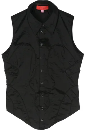 ECKHAUS LATTA Top con detalle de costuras