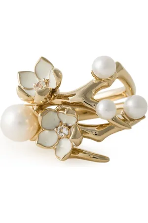 SHAUN LEANE Anillo Cherry Blossom Flower