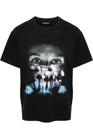 MISBHV Playera con estampado gráfico