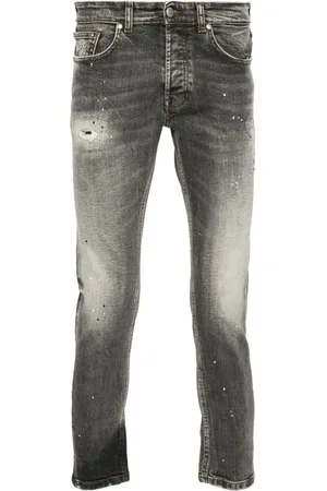 John Richmond Jeans tapered con efecto envejecido