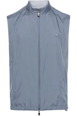 corneliani Chaleco con logo bordado