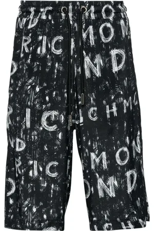 John Richmond Shorts con logo estampado