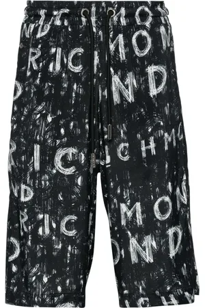 John Richmond Shorts con logo estampado