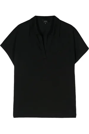 FAY Playera tipo polo de piqué con logo bordado