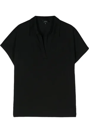 FAY Playera tipo polo de piqué con logo bordado