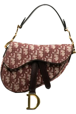 Dior Bolsa de hombro Oblique Saddle mini 2018