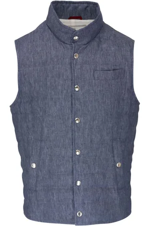 Brunello Cucinelli Chaleco capitonado