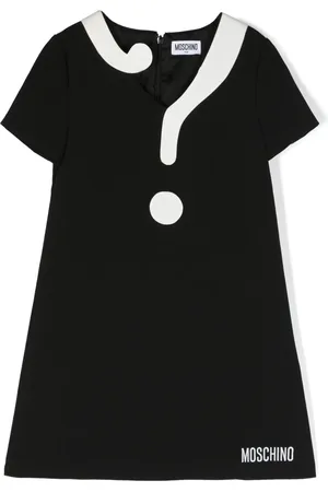 Moschino Vestido corto con motivo de signo de interrogación