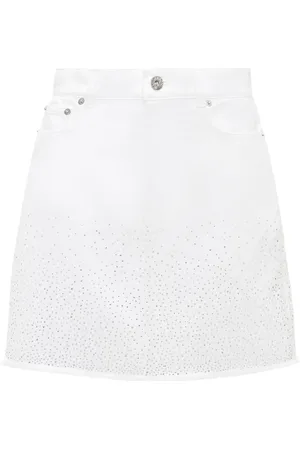 J.W.Anderson Falda corta con detalles de cristal