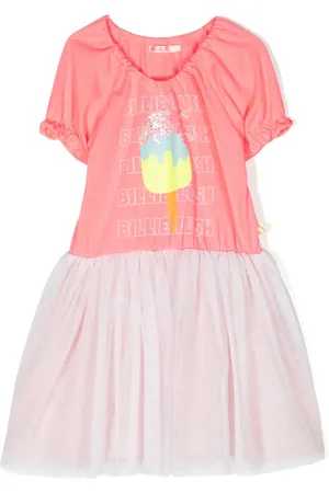 Billieblush Vestido con capa de tul