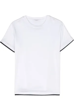 Paolo Pecora Playera con ribete en contraste