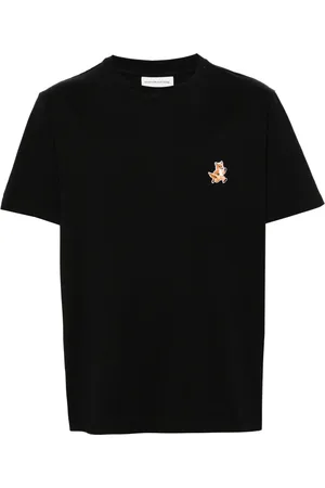 Maison Kitsuné Playera con parche Fox