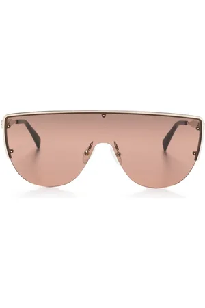 Alexander McQueen Lentes de sol con motivo Skull