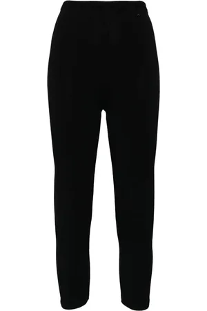 CHANEL Leggins tejidos de canalé con logo CC 2002