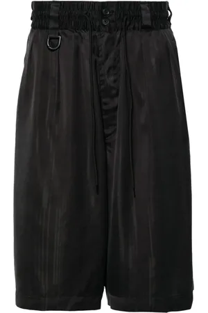 Y-3 Shorts deportivos 3S con cordones en la pretina