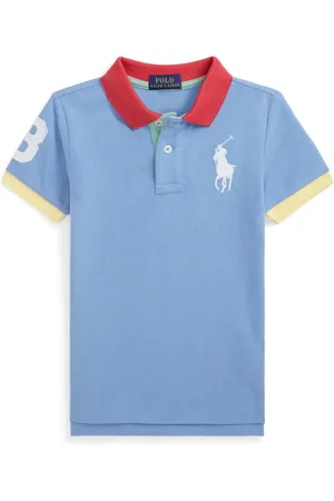 Ralph Lauren Playera tipo polo con motivo Polo Pony
