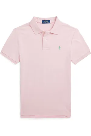 Ralph Lauren Playera tipo polo con logo bordado