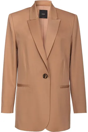 Pinko Blazer con botones y solapa de pico