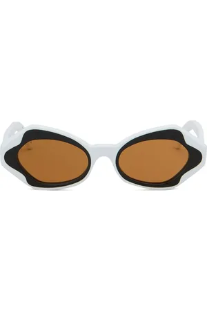 Marni Lentes de sol con armazón geométrica y micas oscuras