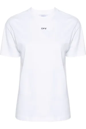 OFF-WHITE Playera con motivo Diag