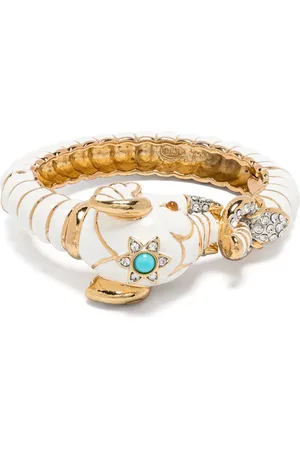 Kenneth Jay Lane Pulsera Elephant Head