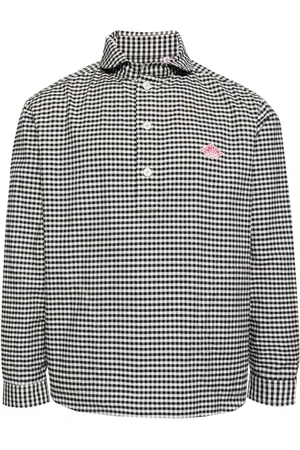 DANTON Camisa con aplique del logo