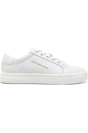 Calvin Klein Tenis con logo en relieve