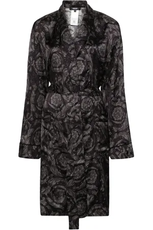VERSACE Bata con estampado Barocco