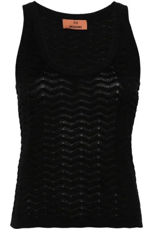 Missoni Camiseta con detalle en zigzag