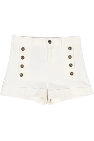 Twin-Set Shorts de mezclilla con detalle de botones