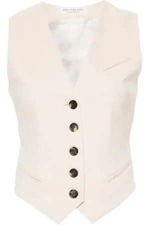 Serafini Chaleco con cuello en V