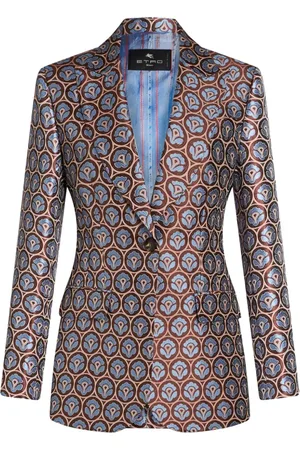 Etro Blazer en jacquard con botones