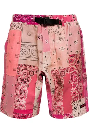 READYMADE Bermudas con diseño patchwork