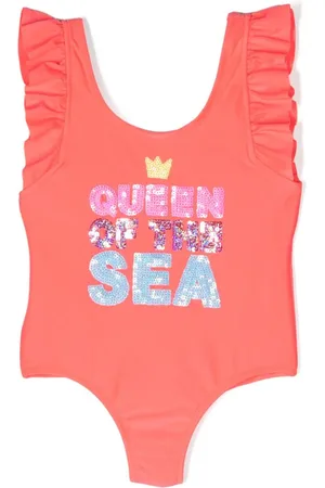 Billieblush Traje de baño con detalles de lentejuelas