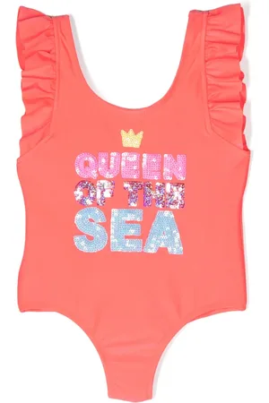 Billieblush Traje de baño con detalles de lentejuelas
