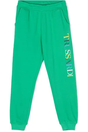 Trussardi Pants con logo estampado