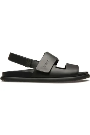 Bally Sandalias con logo en relieve