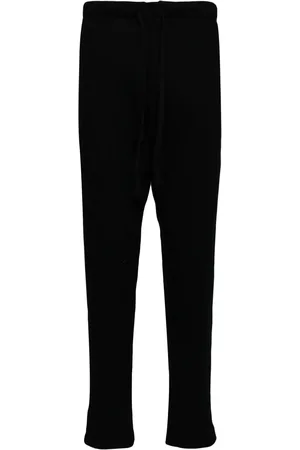 GREG LAUREN Pants con ribete de grosgrain