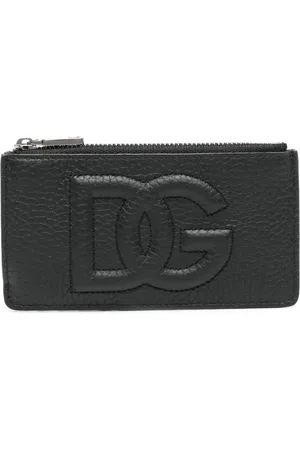 Dolce & Gabbana Tarjetero con logo en relieve